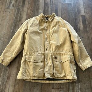 Carhartt Vintage C52 Canvas Barn Chore Jacket XL Regular - Blanket lined - Tan